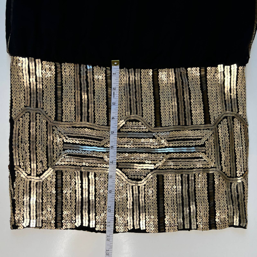 Foreign Exchange Women's Dress Mini Black Embellished Detail Side Zipper Size S - Picture 10 of 10